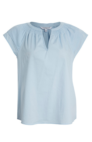 Liverpool Split Neck with Double Layered Short Sleeve Slide 1