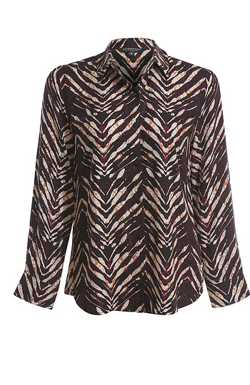 Liverpool Button Up Woven Blouse Slide 1