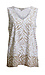 Liverpool Sleeveless V-Neck Animal Print Top Thumb 1
