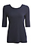 Liverpool Reversible Rib Knit Top Thumb 1
