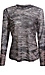 Liverpool Long Sleeve Printed Mesh Top Thumb 1
