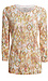 Liverpool Printed Three Quarter Sleeve Knit Top Thumb 1