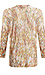 Liverpool Printed Three Quarter Sleeve Knit Top Thumb 2