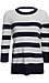 Liverpool Stripe Pattern Knit Top Thumb 1