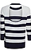 Liverpool Stripe Pattern Knit Top Thumb 2
