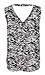 Liverpool Sleeveless Double V-Neck Animal Print Top Thumb 2