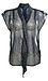 Liverpool Flutter Sleeve Sheer Blouse Thumb 1