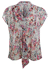Liverpool Sleeveless Blouse with Front Drape
