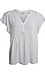 Liverpool Flutter Sleeve Split Neck Blouse Thumb 1