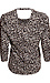 Liverpool Open Back Animal Print Top Thumb 2