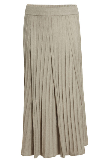 Pleated Midi Skirt Slide 1