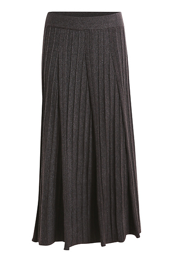 Pleated Midi Skirt Slide 1