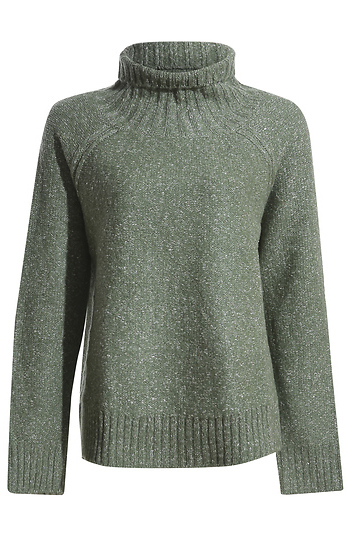 Long Sleeve Turtle Neck Sweater Slide 1