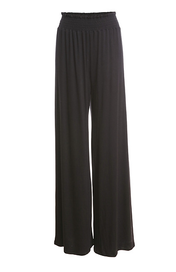 Smocked Wide Leg Pants Slide 1