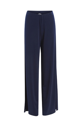 Veronica M Flowy Pant with Ankle Slit Slide 1