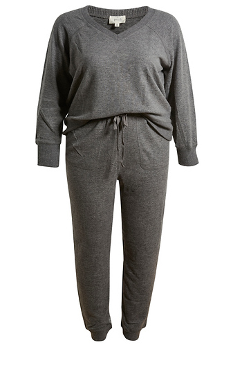 Contrast Knit Combo Set Slide 1