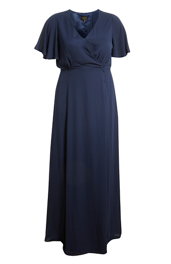 Surplice Maxi Dress Slide 1