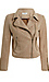Faux Suede Moto Jacket Thumb 1