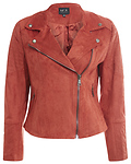 Suede Moto Jacket