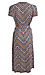 Surplice Midi Dress Thumb 2
