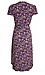 Surplice Dress with Side Waist Tie Thumb 2