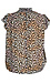 Mock Neck Animal Print Top Thumb 2