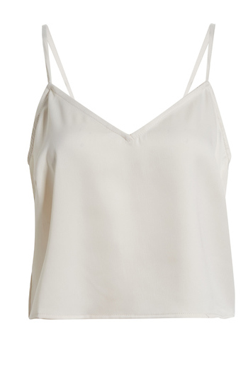 Cropped V Neck Cami Slide 1