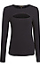Cut Out Detail Long Sleeve Thumb 1