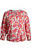 Split Neck Printed Top Thumb 1