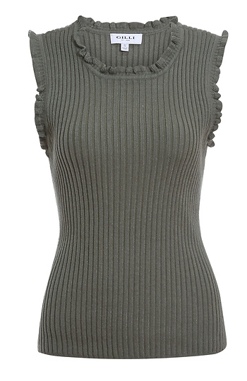 Sleeveless Sweater Top Slide 1