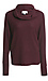 Cowl Neck Brushed Waffle Knit Top Thumb 1