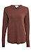 Long Sleeve Brushed Knit Top Thumb 1