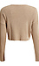 Front Knot Long Sleeve Knit Top Thumb 2