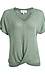 Twist Front Short Sleeve Top Thumb 1