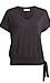 Short Sleeve Side Knot Top Thumb 1