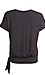 Short Sleeve Side Knot Top Thumb 2