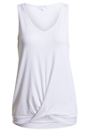 Front Knot Sleeveless Top