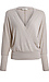 Surplice Front Top with Banded Hem Thumb 1