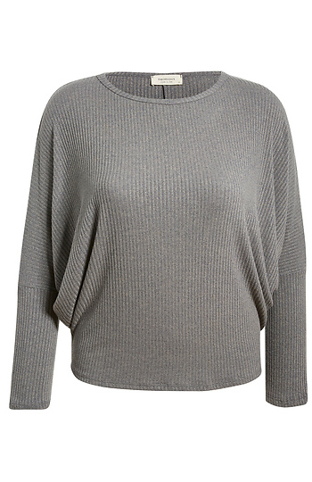 Ribbed Long Sleeve Slide 1