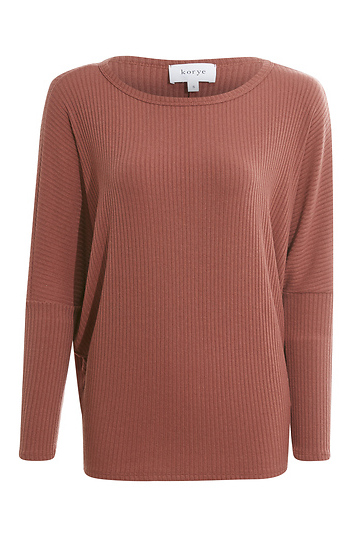 Ribbed Long Sleeve Slide 1