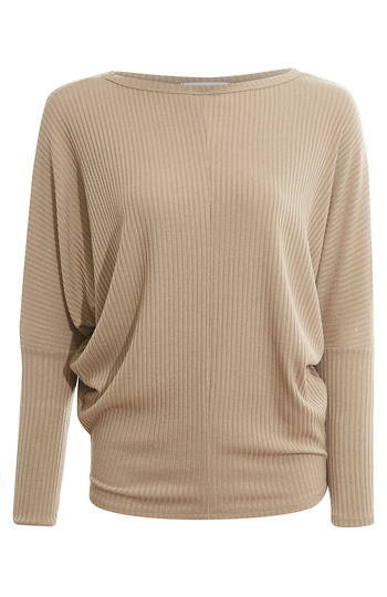 Ribbed Long Sleeve Slide 1