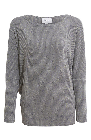 Ribbed Long Sleeve Slide 1