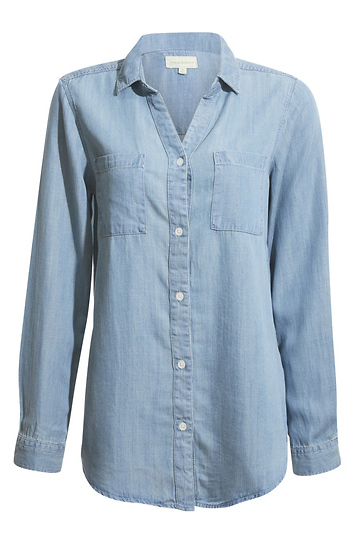 Tencel Denim Shirt Slide 1