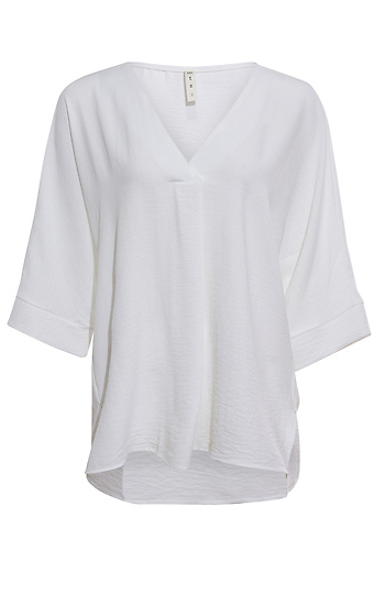 V-Neck Printed Blouse Slide 1