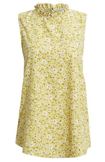 Mock Neck Sleeveless Top Slide 1