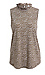 Ruffle Mock Neck Tank Thumb 1