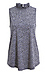Ruffle Mock Neck Tank Thumb 1