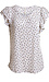 Double Ruffle Short Sleeve Top Thumb 1