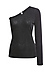 Asymmetrical Shoulder Slinky Top Thumb 1