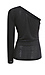 Asymmetrical Shoulder Slinky Top Thumb 2